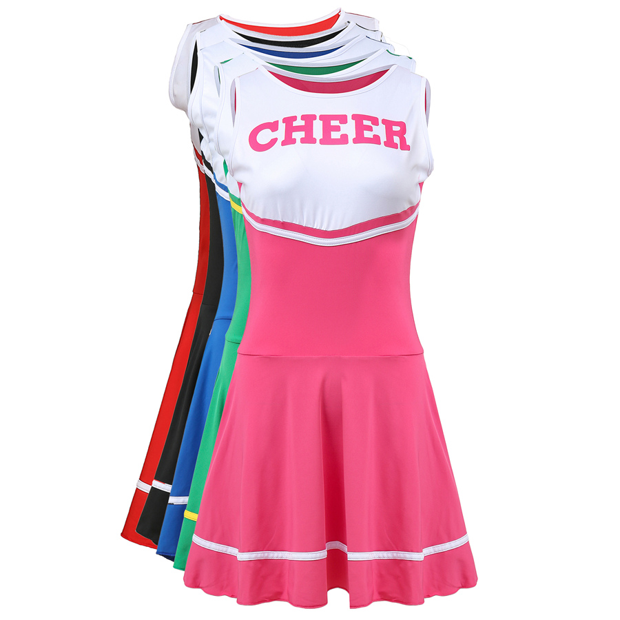 Cheerleaders Costume for Women School Girl Sport Uniform PQMR40